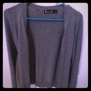 Gray Cardigan